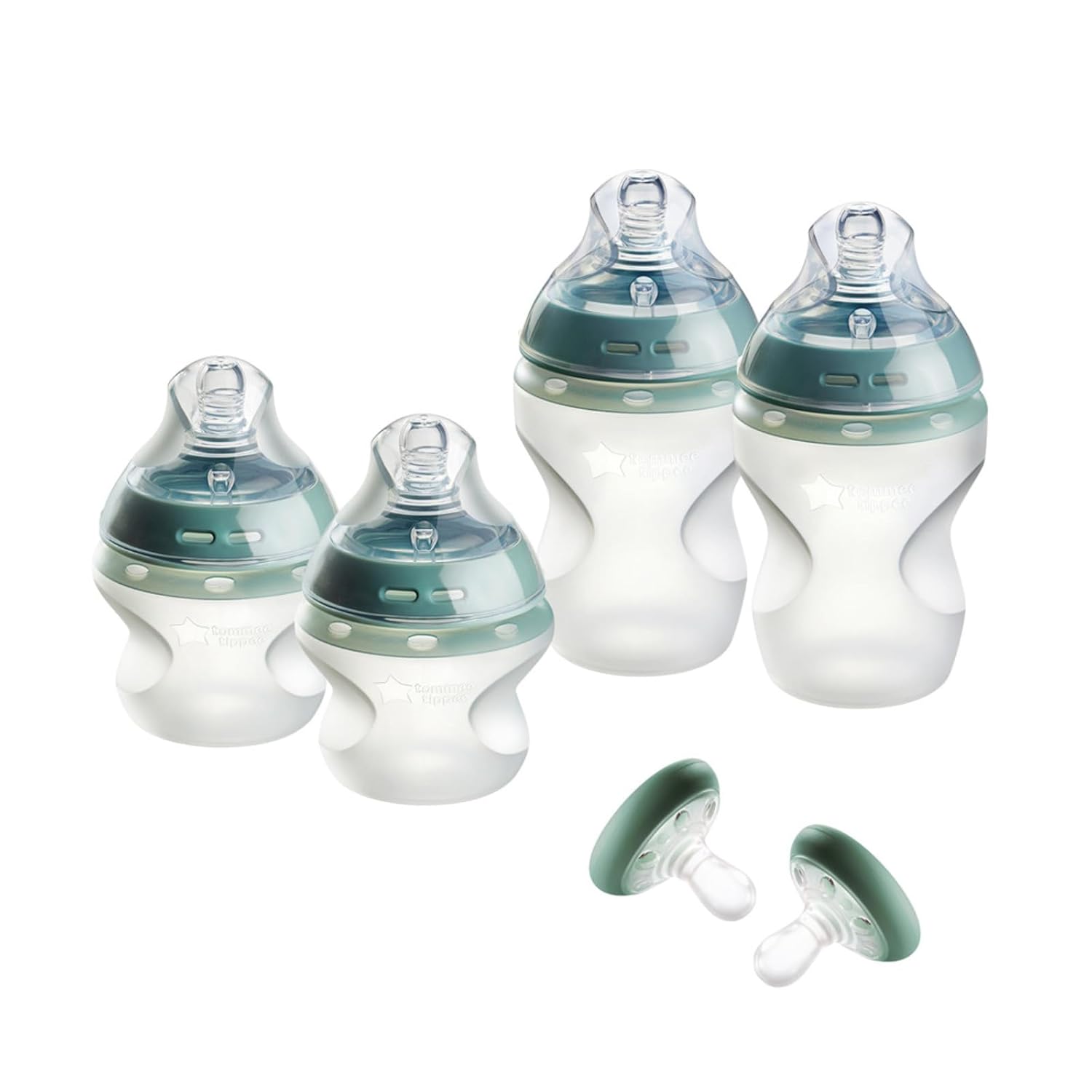 Tommee Tippee Natural Start Silicone Baby Bottle & Pacifier Set