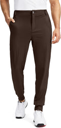 Men's Golf Joggers Pants Slim Fit Stretch for Men - 5 Pockets Comfort