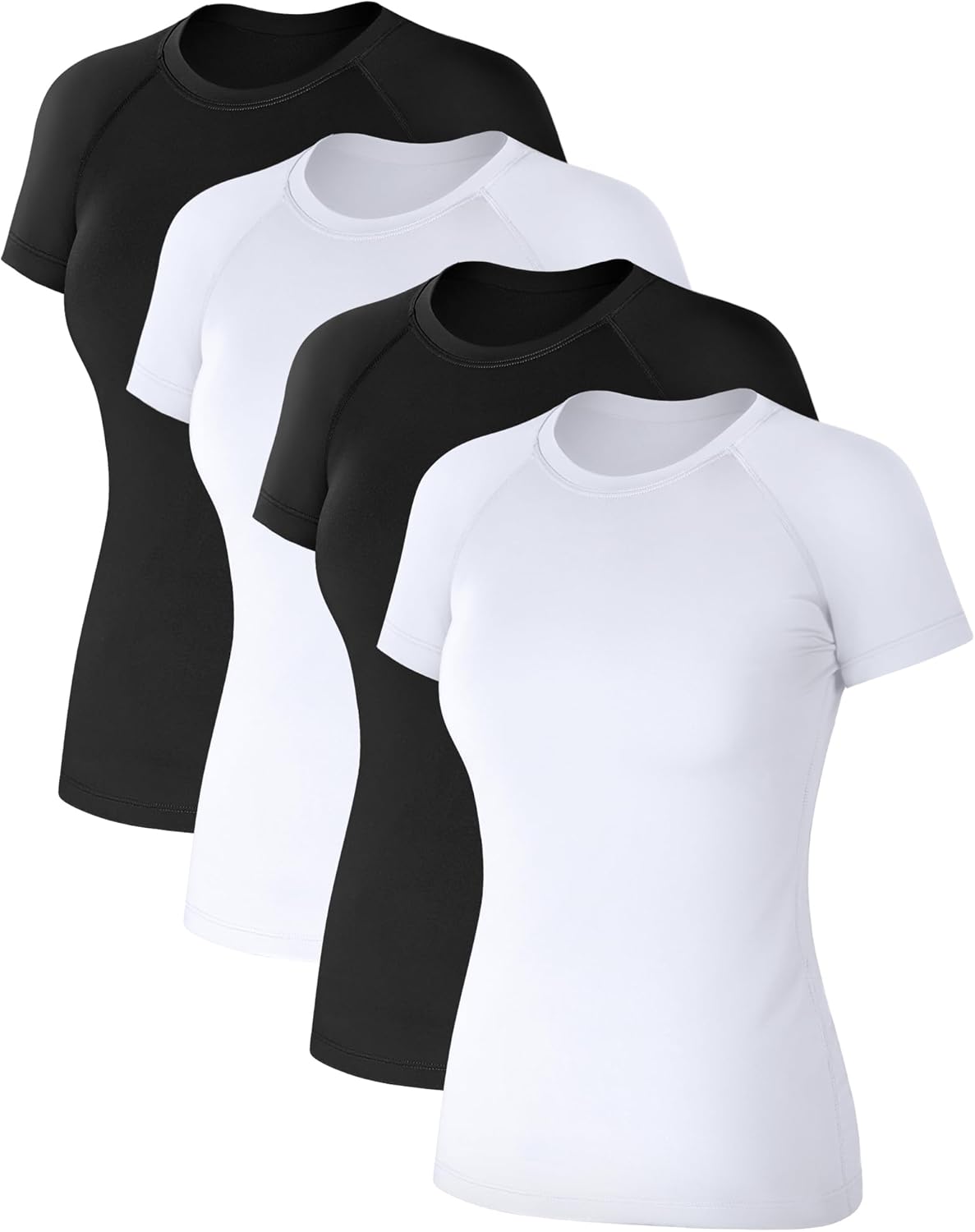 Coume Women's Compression Shirts for Gym Sports and Yoga
