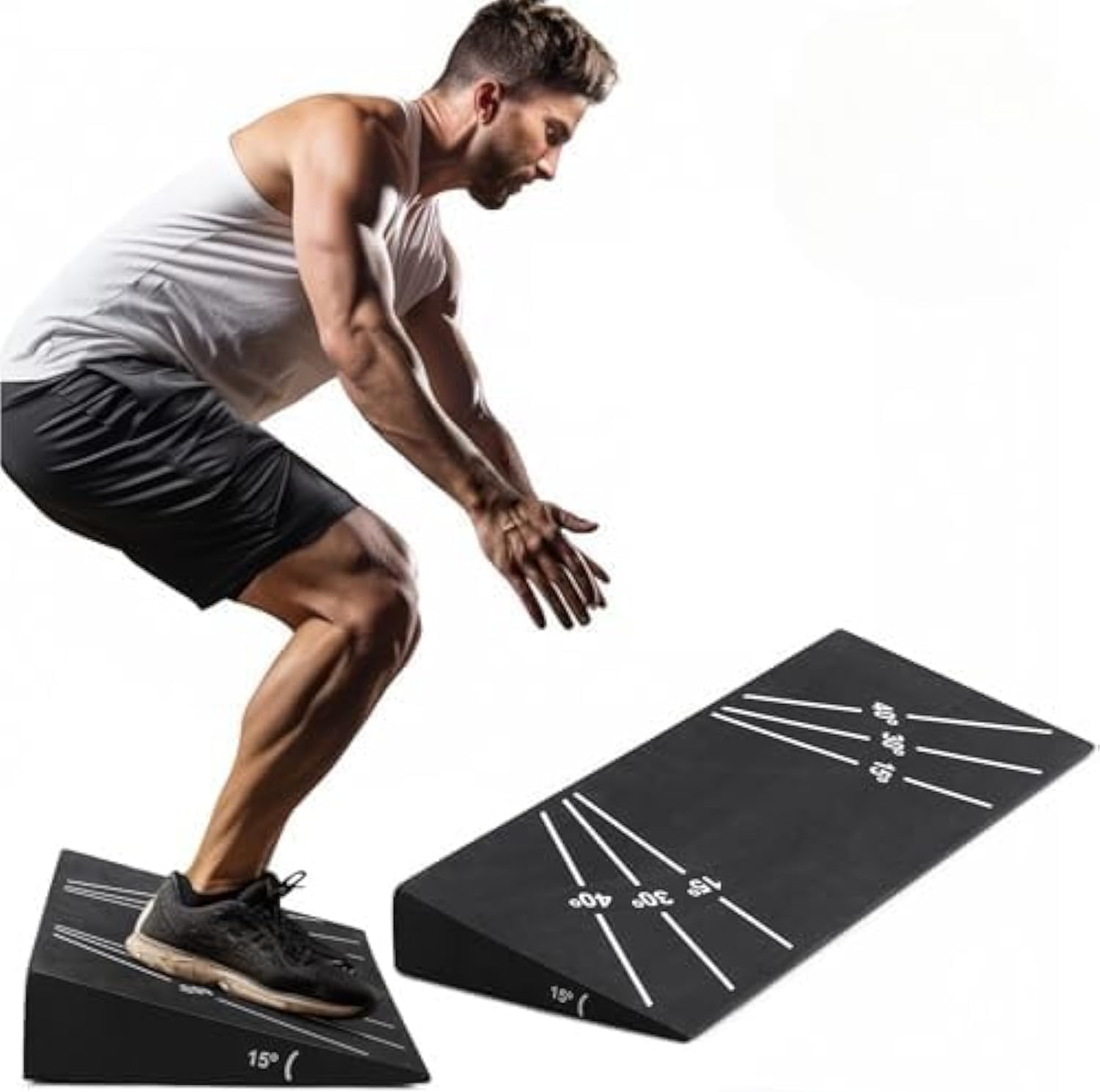 Squat Wedge Block for Weight Lifting - Elevate Your Workouts