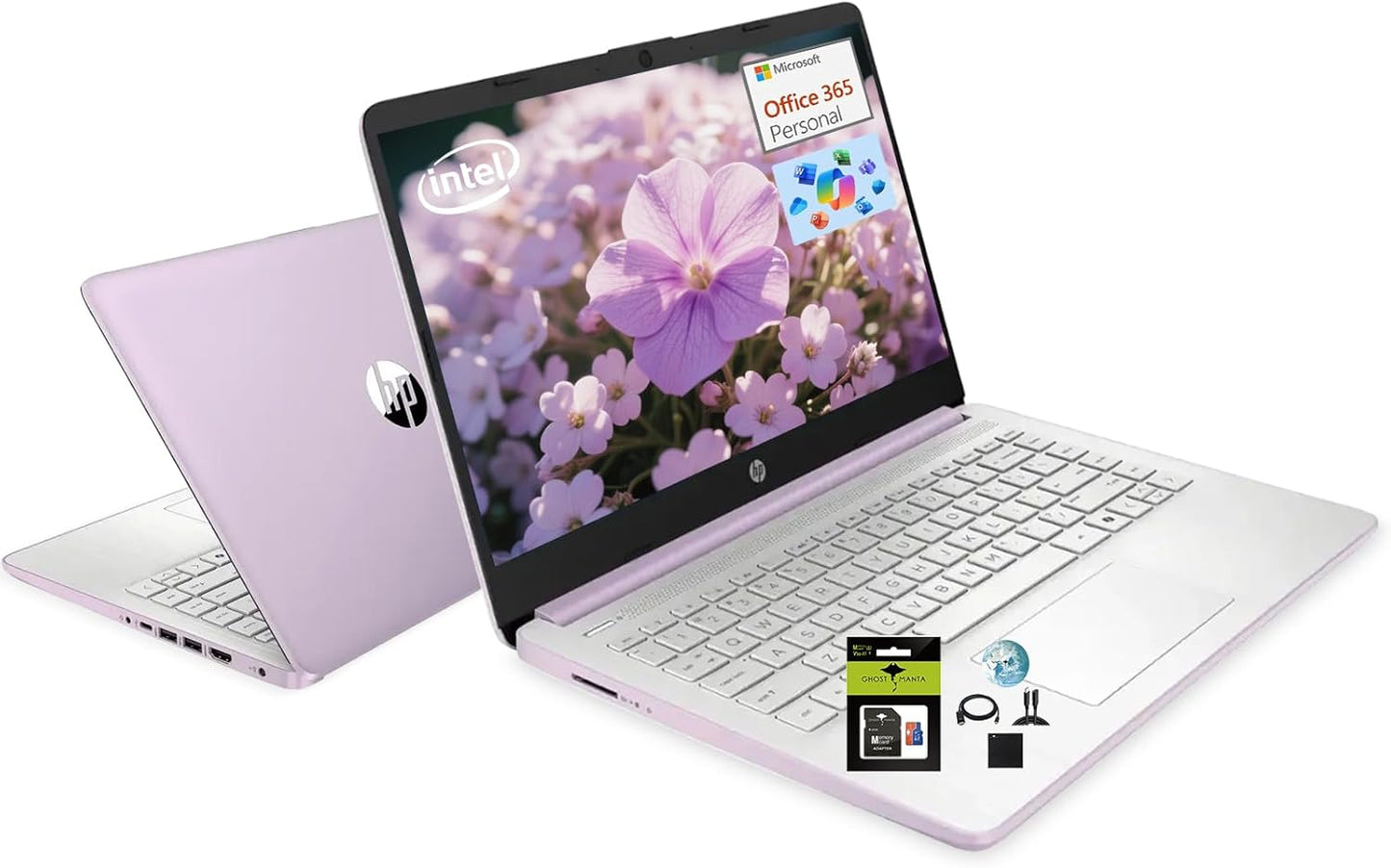 HP 14in Student Laptop with Office365 and Copilot AI Features