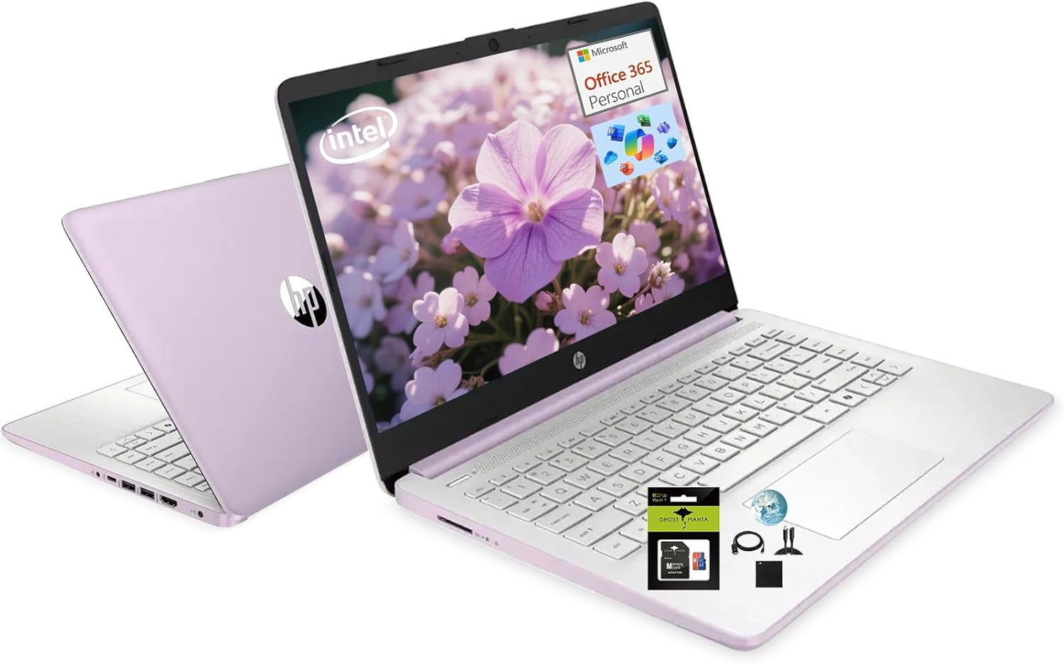 HP 14in Student Laptop with Office365 and Copilot AI Features