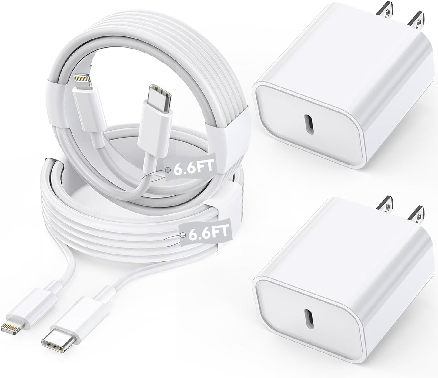 Lightning Fast iPhone Charger Set by DelTucci