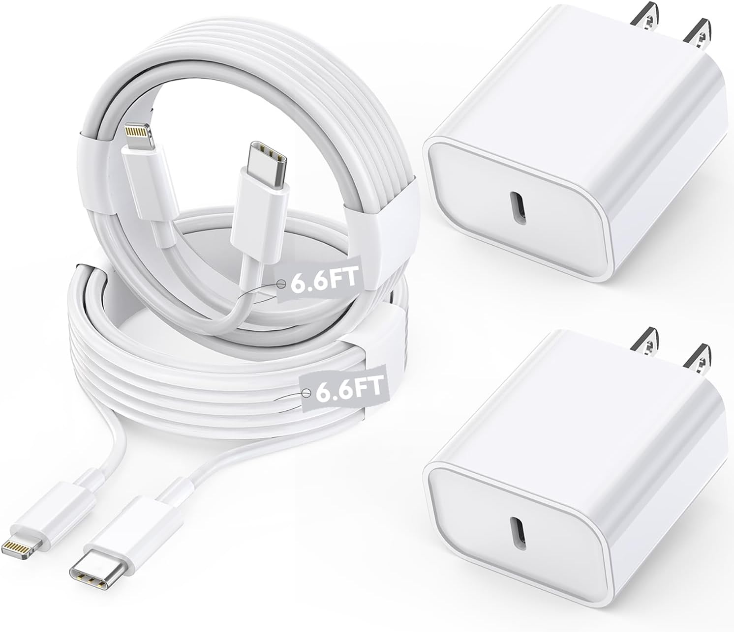 Lightning Fast iPhone Charger Set by DelTucci