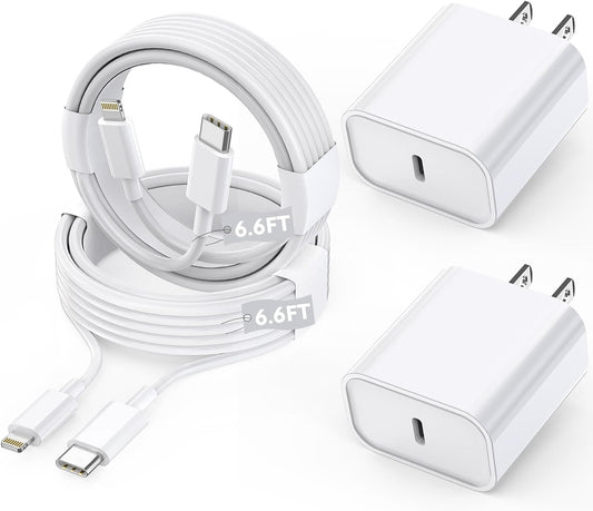 Lightning Fast iPhone Charger Set by DelTucci