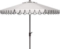 SAFAVIEH 9ft Outdoor Patio Umbrella - Chic UV-Resistant Shade