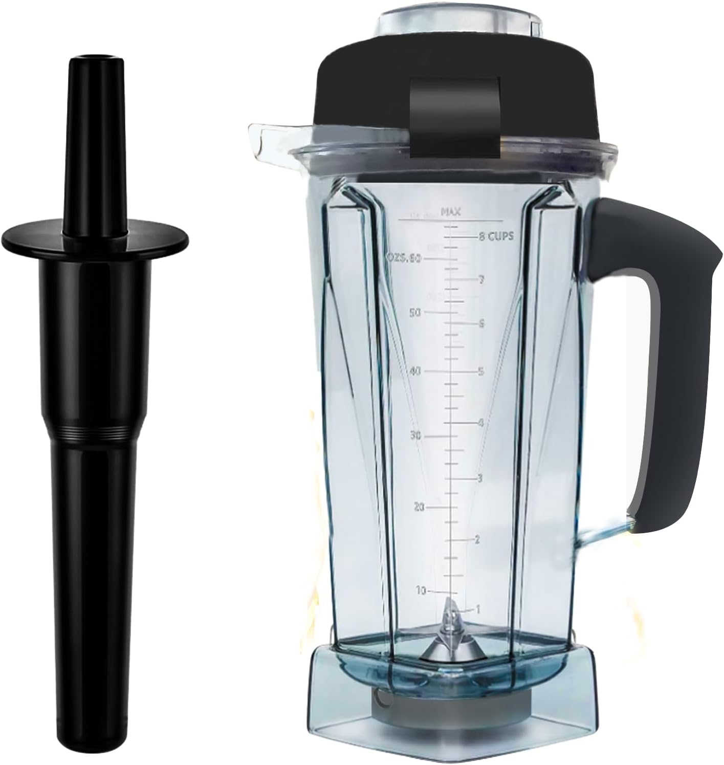 64oz Vitamix Blender Pitcher + Classic Tamper - 3 Yr Warranty