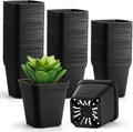 80 Pcs Nursery Pots 4 Inch Seed Starting Pots - Durable, Well-Draining