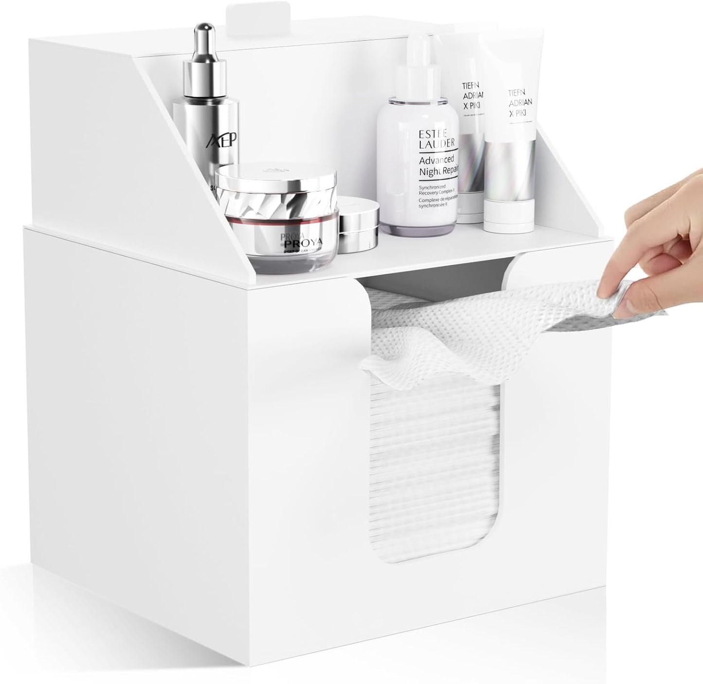 Disposable Facial Towels Storage Box for Clean Skin Club XL