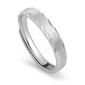 Meissa Couple Rings 925 Sterling Silver Adjustable Matching Bands