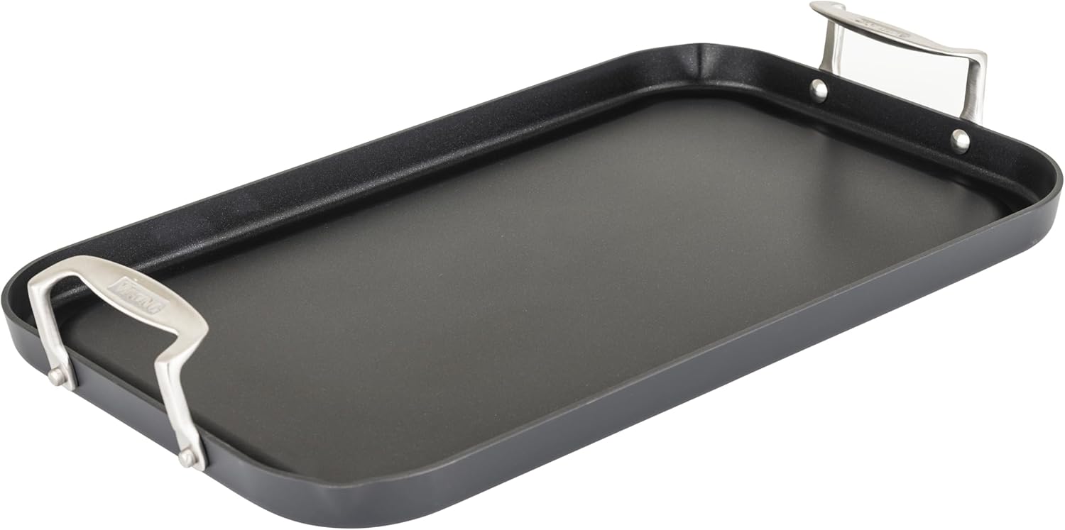 Viking Non Stick Double Burner Griddle for Perfect Cooking