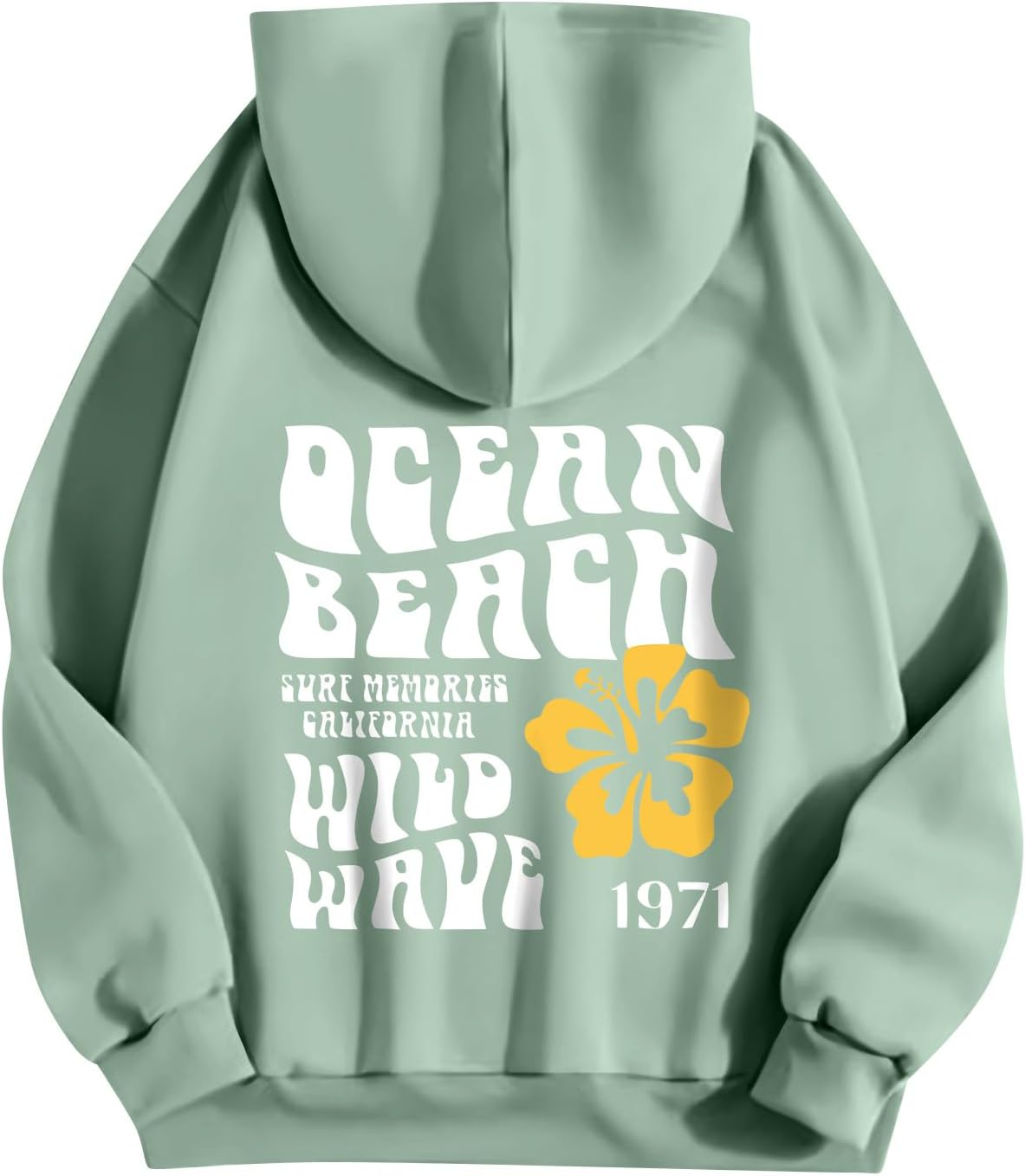 Pink Palm Puff Hoodie: Cozy Y2K Style
