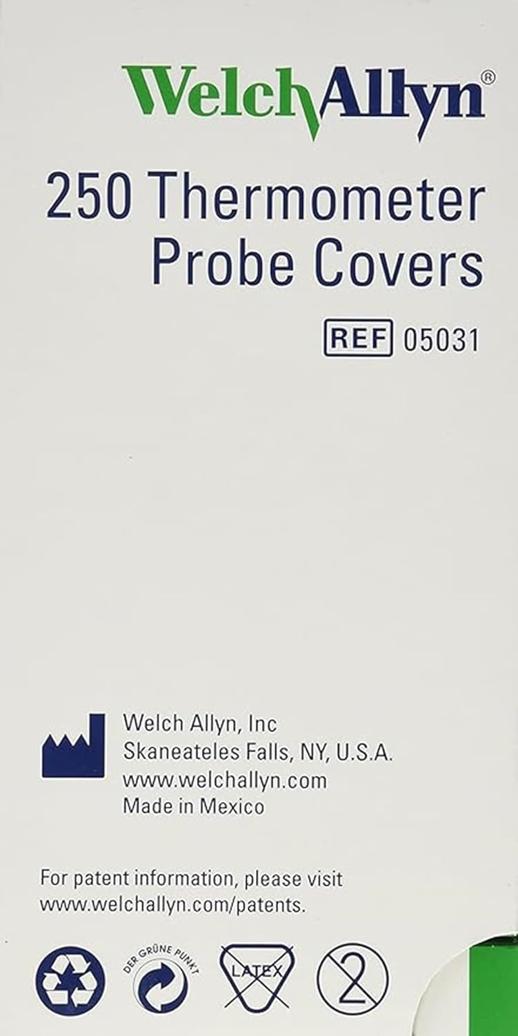 Welch Allyn Oral Disposable Probe Covers for SureTemp Thermometers