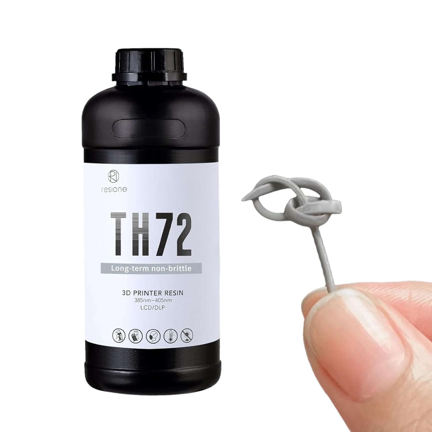 RESIONE 3D Printer Resin TH72 for Tough and Flexible Prints