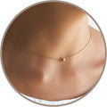 Annika Bella Choker Necklace 13-16 in - Dainty Everyday Charm