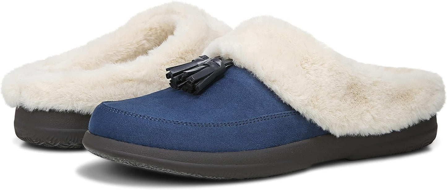 Vionic Cedar Perrin Women's Cozy Slip-On Slippers for Comfort