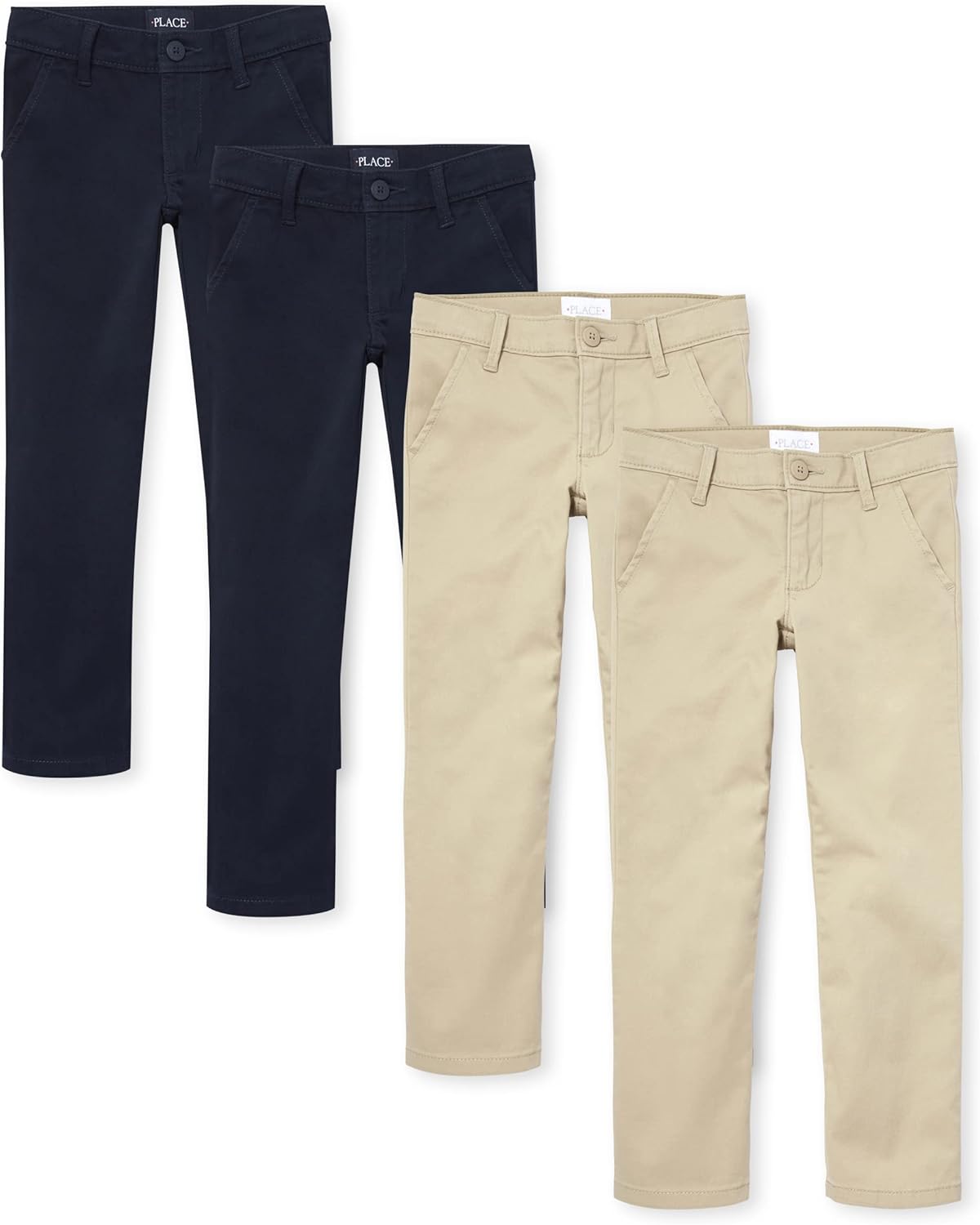 Stretch Skinny Chino Pants for Kids - Classic Fit & Comfort