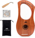 7 String Lyre Harp - Warm Mahogany Tone for Beginners