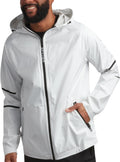 Waterproof Rain Jacket for Men - Lightweight Packable Hooded Shell