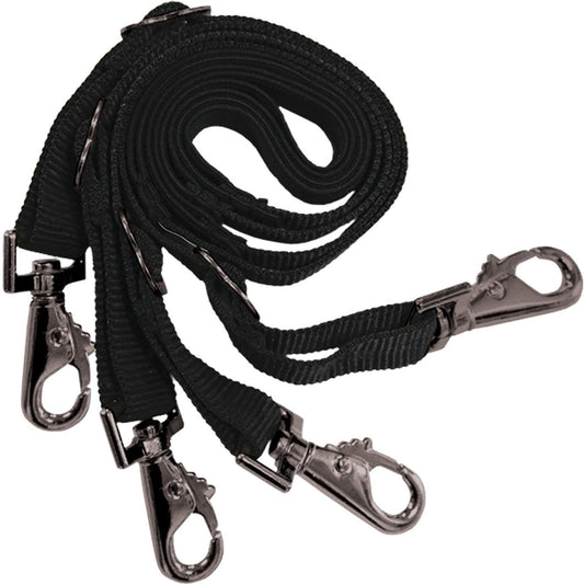 Kensington XXL Leg Straps: Comfy Elastic, Quick Hooks