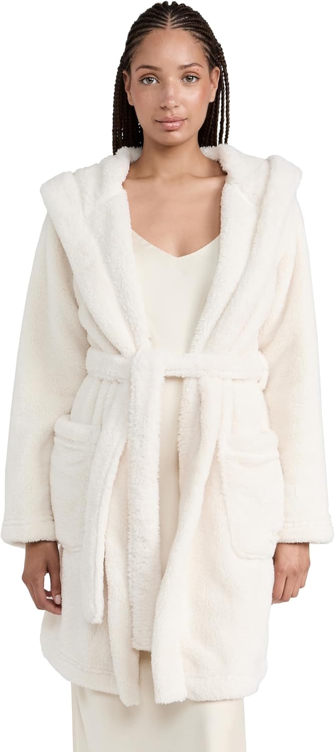 UGG Women's Aarti Robe: Cozy Hooded Sherpa Comfort
