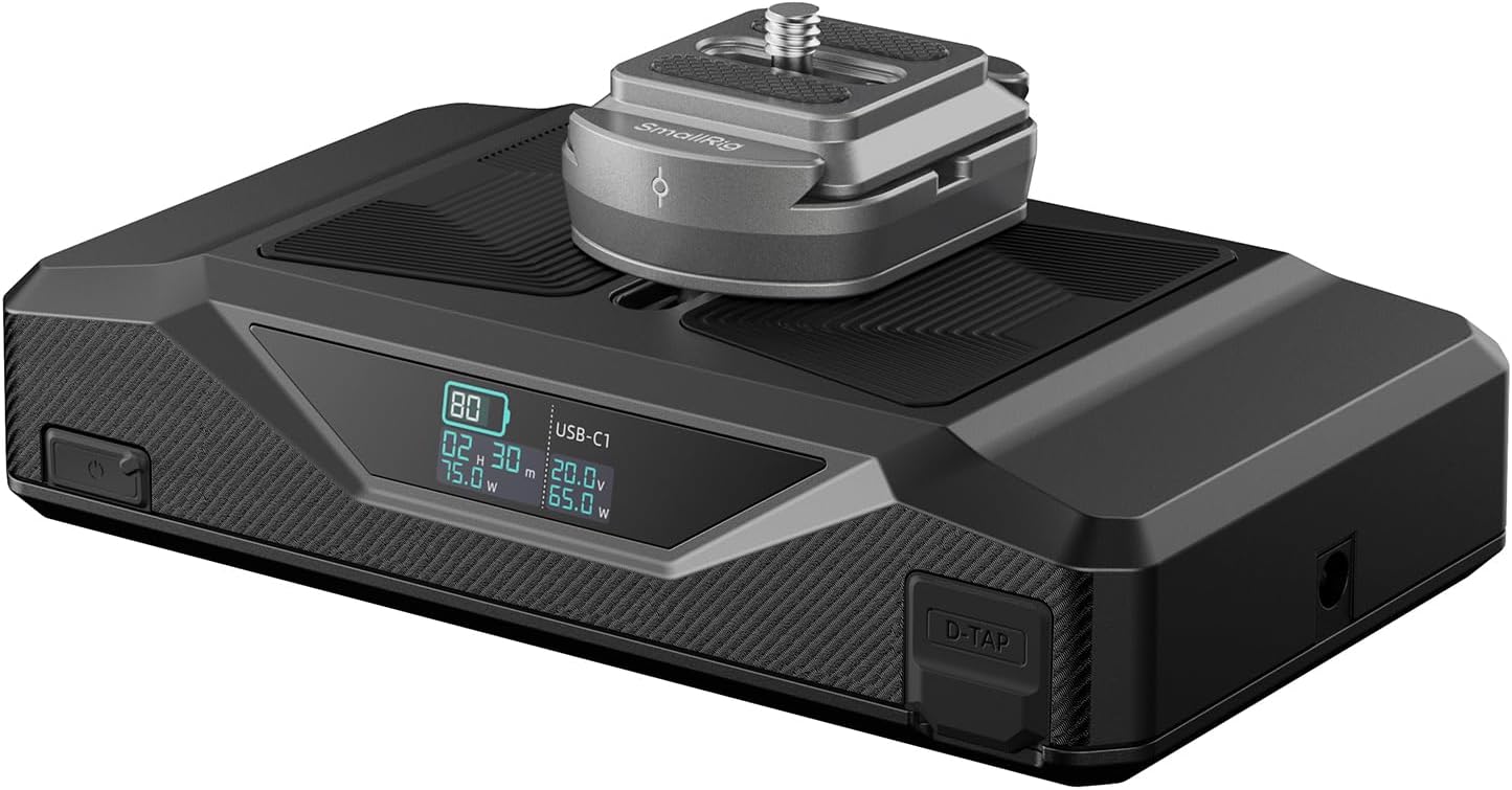 SMALLRIG Base Battery CB75: All-Day Power for Creators