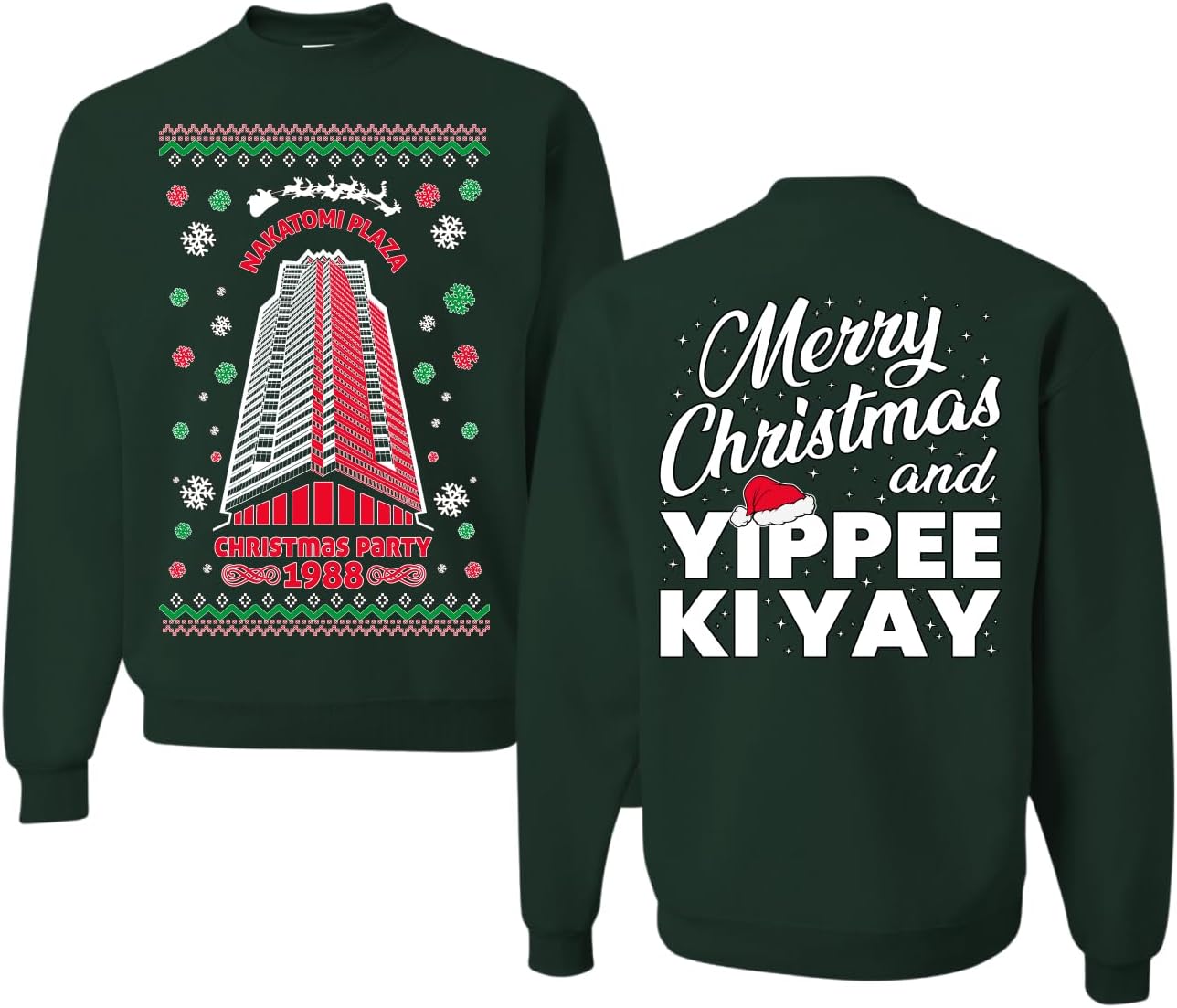 Nakatomi Plaza Christmas Party Ugly Sweater for Everyone