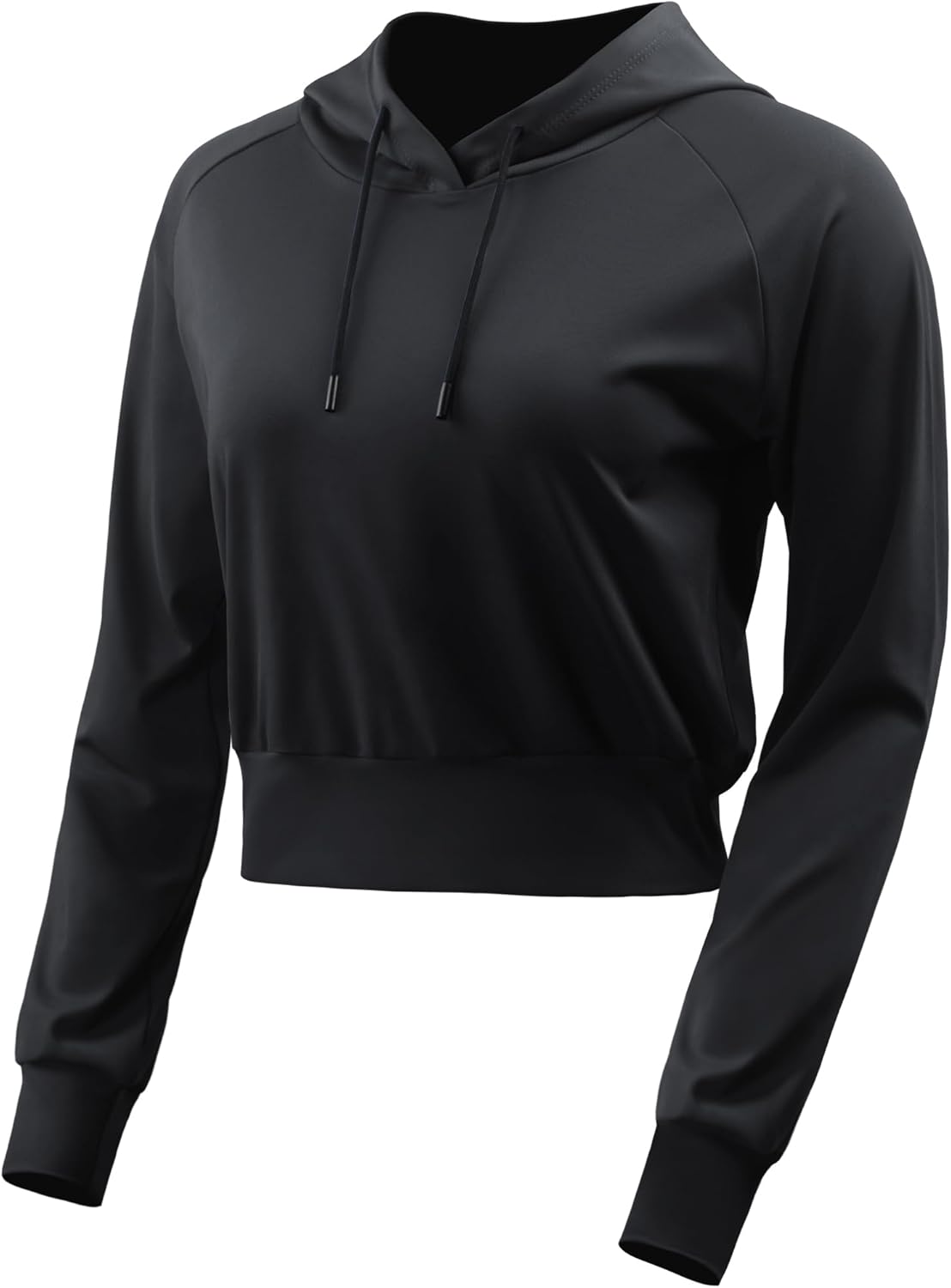 CADMUS Hooded Workout Crop Top - Stay Stylish & Fit!