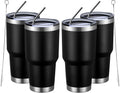 MEWAY 30oz Insulated Tumbler for Hot and Cold Drinks, 4 Pack