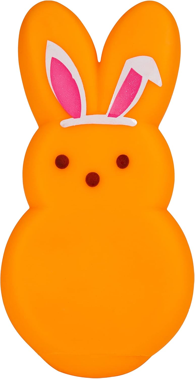 Orange Dress-Up Bunny Squeaky Toy | Fun Pet Playtime