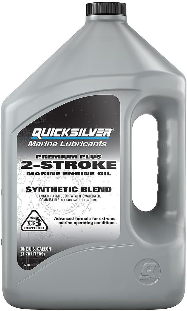 Quicksilver Premium Plus 2-Stroke Synthetic Blend Marine Oil