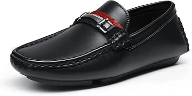 Bruno Marc Boy's Loafer Slip-On Dress Shoes for Kids Comfort