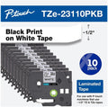Brother Genuine P-Touch TZe-231 10-Pack Tape for Organizing