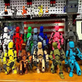 12PCS T13 Multi-Jointed Action Figures Set - Posable 14cm Models