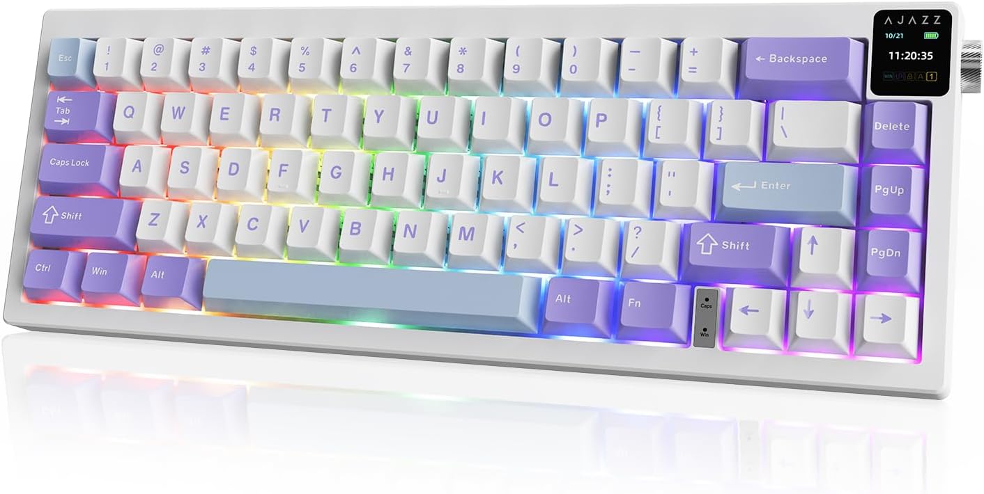 NACODEX AK650 Mechanical Keyboard: Compact Wireless Gasket Design