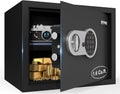 1.6 Cu ft Fireproof Home Safe with Electronic Keypad - Secure Storage