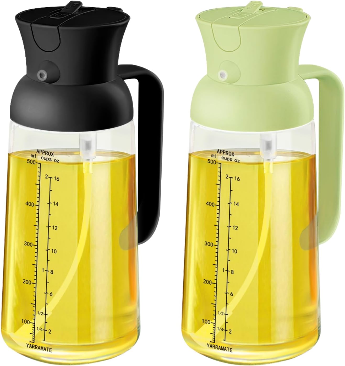 YARRAMATE 2-in-1 Oil Sprayer Set - Spray & Dispense Deliciously