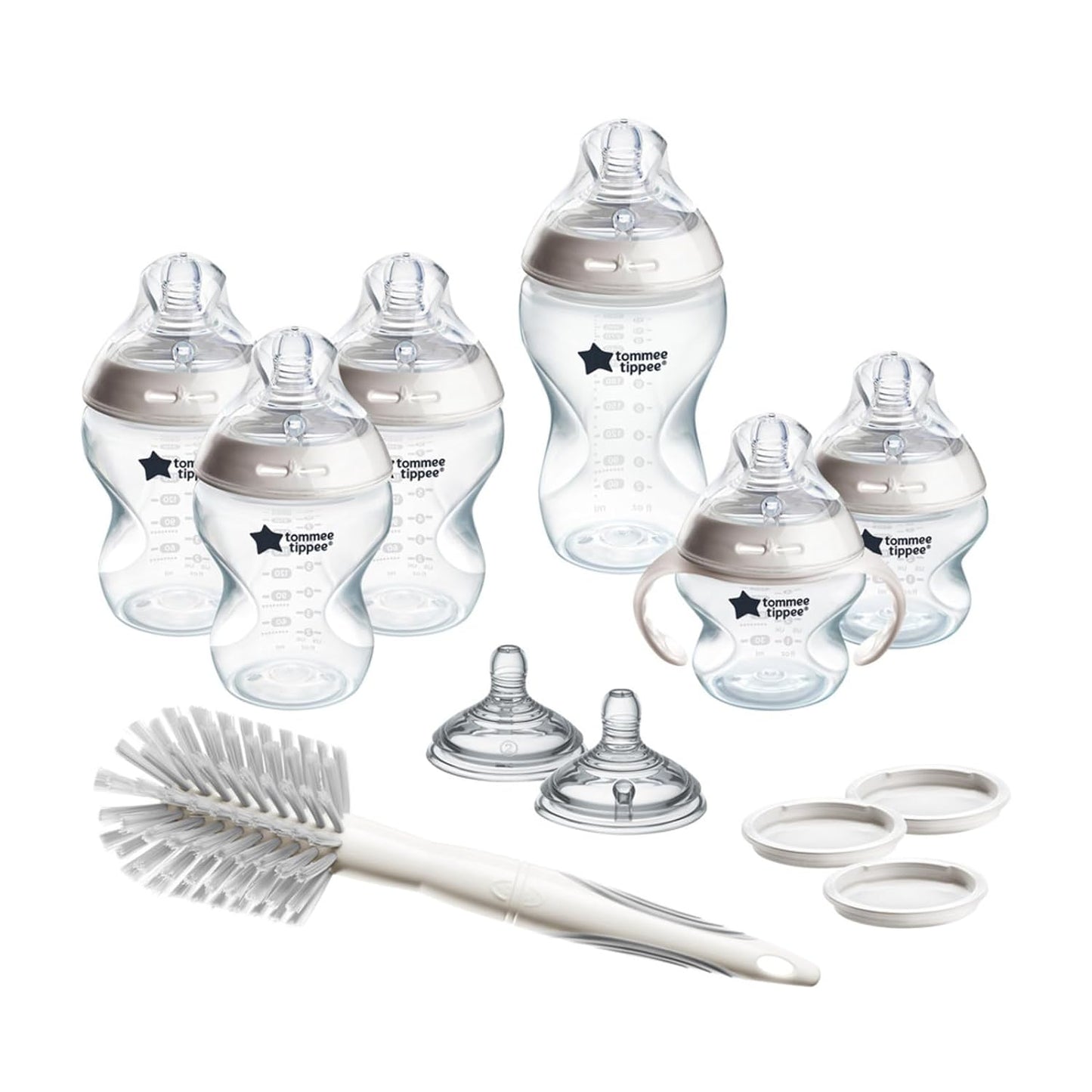 Tommee Tippee Bottle Set, Self-Sterilizing, Multiple Sizes & Flows