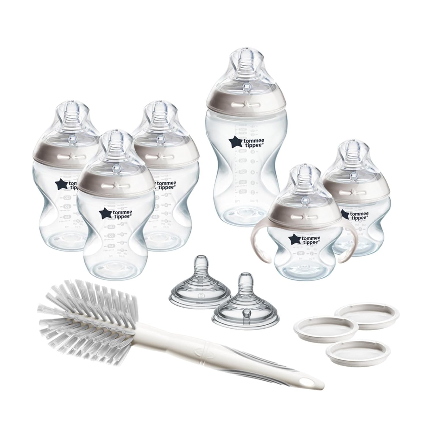 Tommee Tippee Bottle Set, Self-Sterilizing, Multiple Sizes & Flows