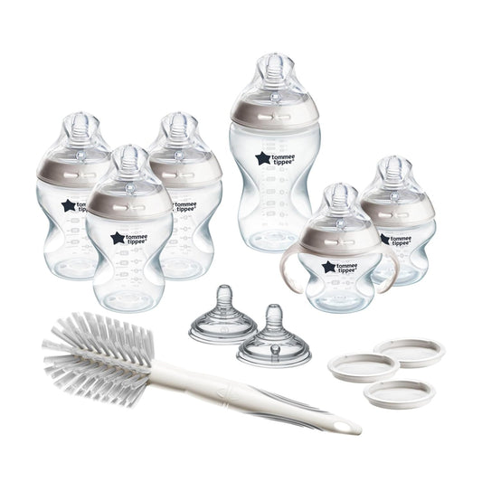 Tommee Tippee Bottle Set, Self-Sterilizing, Multiple Sizes & Flows