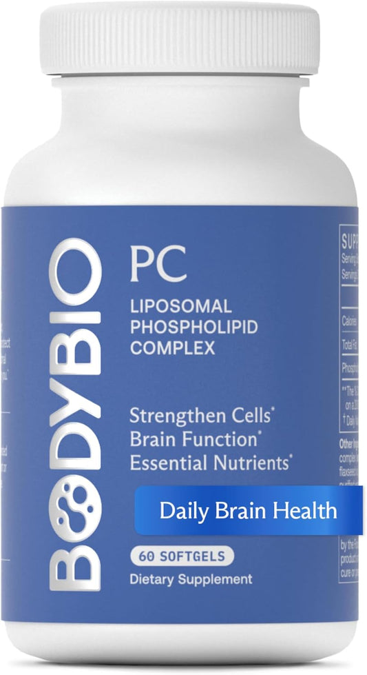 BodyBio PC Phosphatidylcholine for Brain Health and Clarity