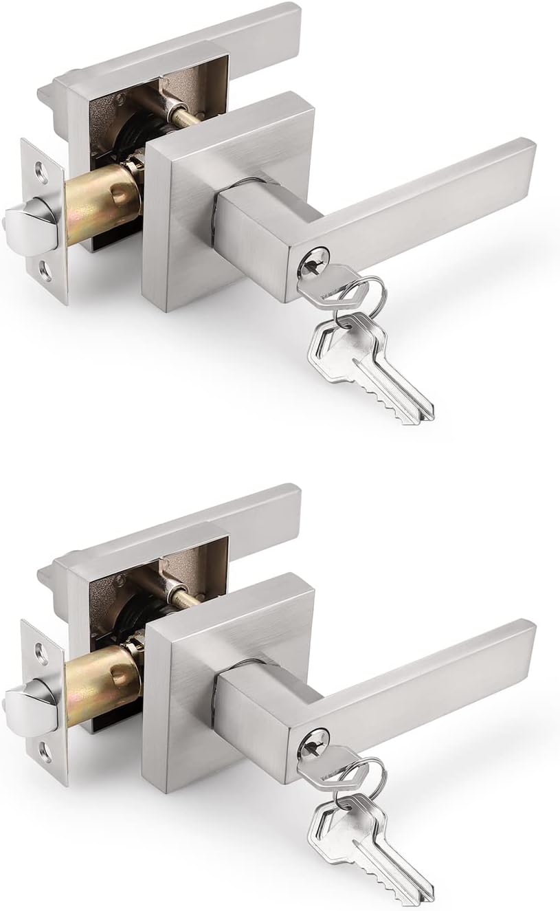 Gobrico Keyed-Alike Entry Door Levers for Modern Homes