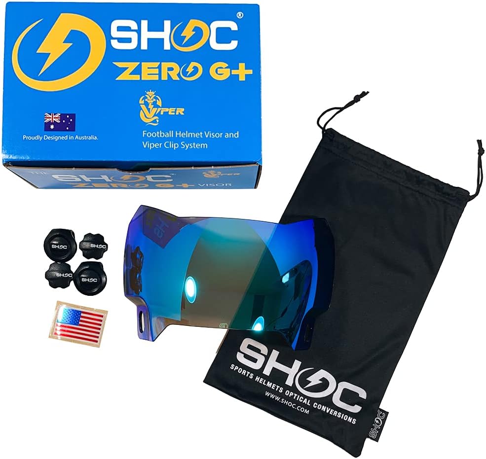 SHOC Zero G Plus Visor for Riddell SpeedFlex Helmets Review
