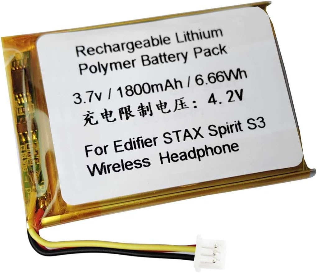 XINLANTECH 1800mAh Battery Upgrade for Wireless Headphones