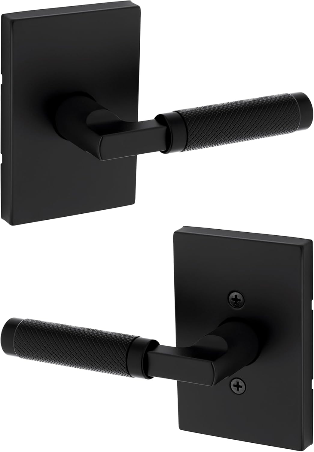 Kwikset Prava Interior Passage Door Handle for Closets and Hallways