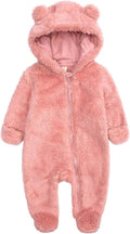 Babymine Cozy Hooded Jumpsuit for Newborns