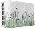 Leaves Plants Indoor AC Cover Blue Green 21in x 15in - Double