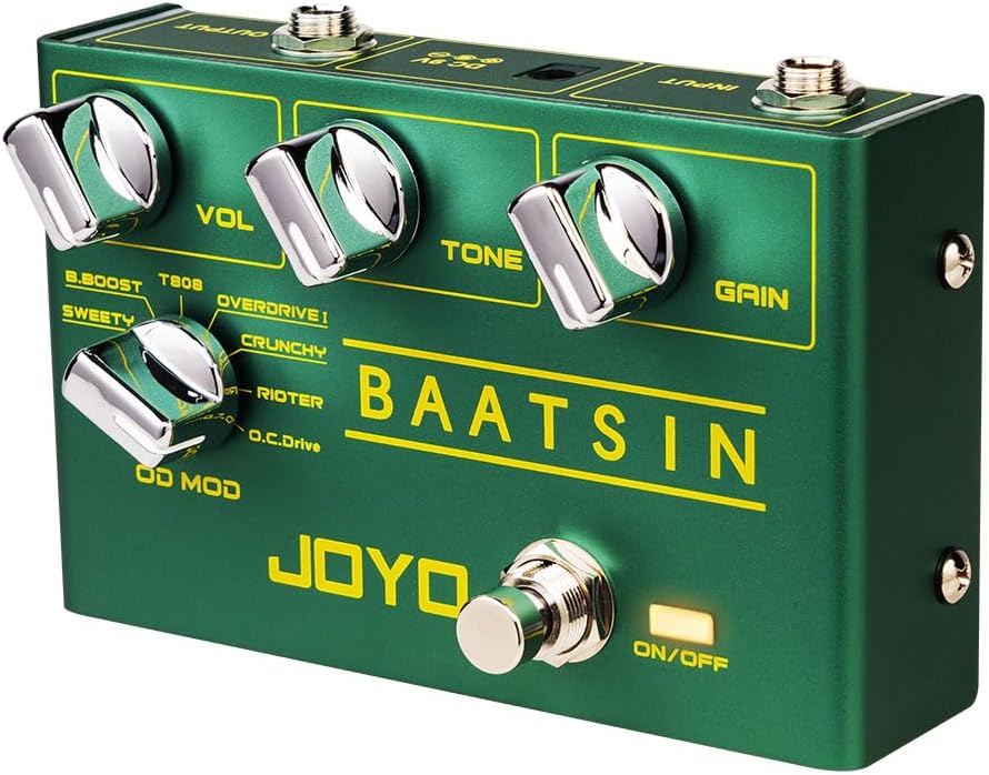 JOYO Baatsin R-11 Overdrive & Distortion Multi Effect Pedal