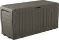 Keter Marvel Plus 71 Gallon Resin Deck Box - Weatherproof Outdoor