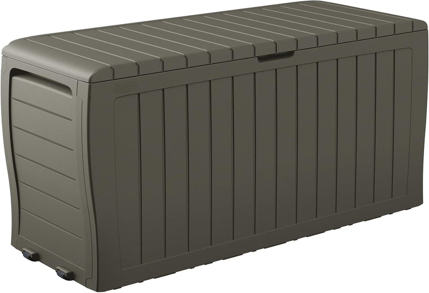 Keter Marvel Plus 71 Gallon Resin Deck Box for Outdoor Storage
